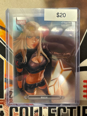 2026 Topps Chrome Marvel Magik FanFare Card SP