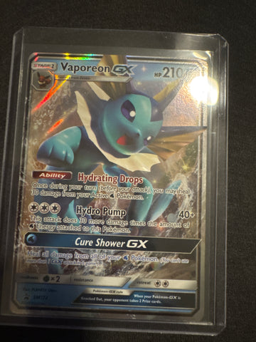 Pokemon Vaporeon GX SM172 promo
