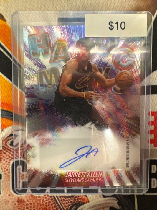 2026 Topps Chrome NBA Update Jarrett Allen Havoc Marks Base Autograph
