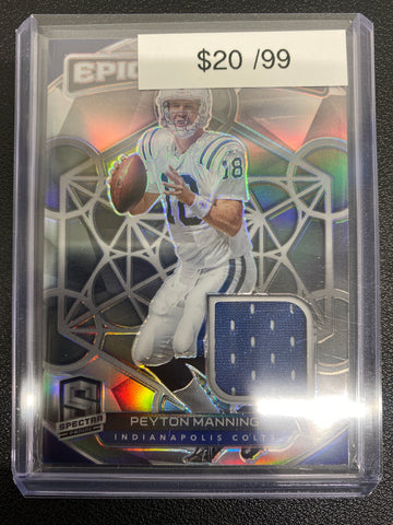 2020 Spectra Peyton Manning Epic Legends Patch /99