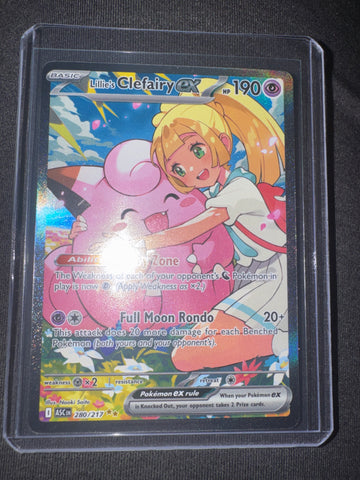 Pokemon Lillie’s Clefairy ex 280/217 Ascended Heroes