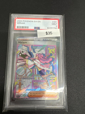 Pokemon Miriam 251/198 PSA 9