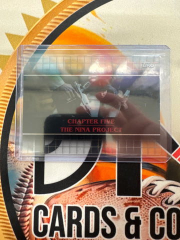 2025 Topps Stranger Things High-Tek Chapter 5 The Nina Project