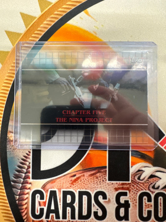 2025 Topps Stranger Things High-Tek Chapter 5 The Nina Project
