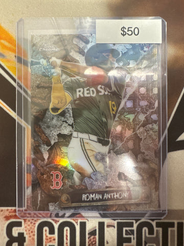 2026 Topps Chrome MLB X Cactus Jack Roman Anthony Rookie Refractor