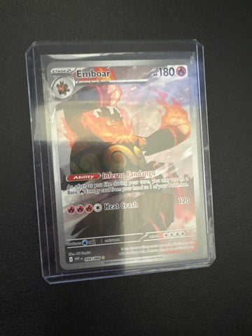 Pokemon Emboar 098/086 White Flare