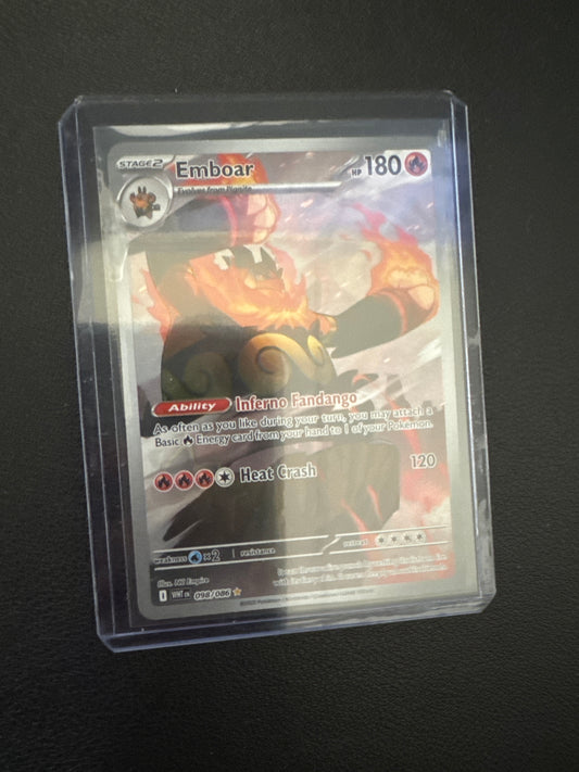 Pokemon Emboar 098/086 White Flare