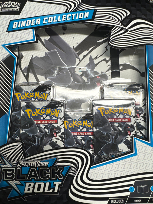 Pokemon Black Bolt binder collection