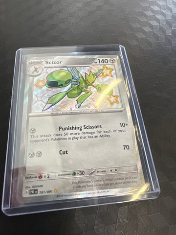 Pokemon Scizor 191/091 Paldean Fates