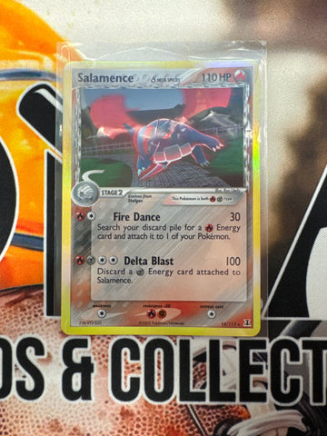 Pokémon Salamence Holo Delta Species 14/113 MP