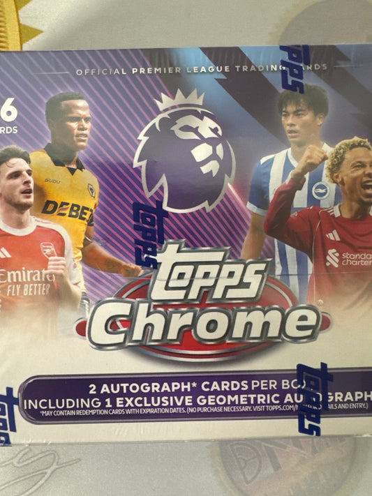 2025-26 Topps Chrome English Premier League Delight Hobby