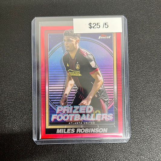 2022 Topps Miles Robinson Prized Footballers m #5/5 #PF-5