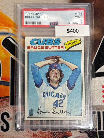 1977 Topps Bruce Sutter PSA 9