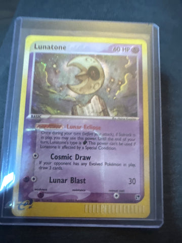 Pokemon Lunatone 8/100 Sandstorm holo DM