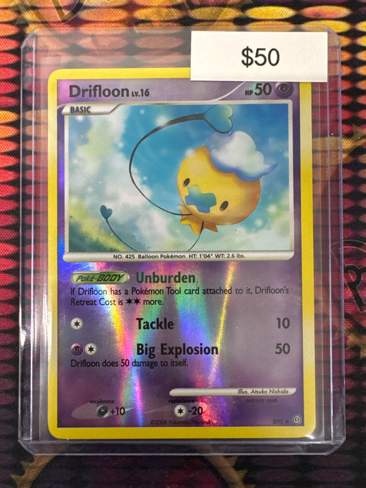 Pokémon Drifloon LV.16 Shiny Holo Rare Stormfront SH1