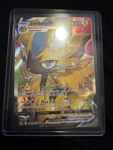 Pokemon Zeraora VMAX GG42/GG70  Crown Zenith