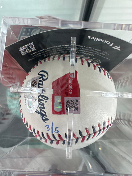 Fanatics Under Wraps Michael Harris II Autograph Atlanta Braves Baseball /5