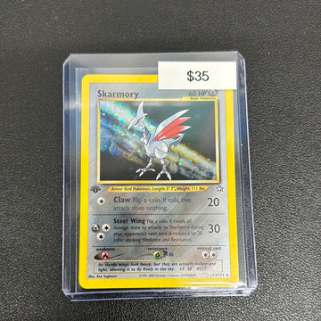 Pokémon 1st Edition Skarmory (Neo Genesis) Holo 13/111