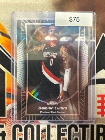 2026 Topps Chrome NBA Damian Lillard Shadow Etch SSP