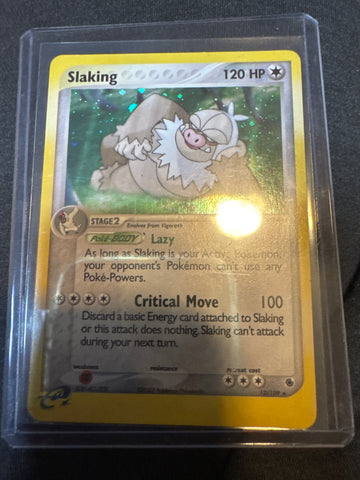 Pokémon Slaking 12/109 Ruby And Sapphire Reverse Holo