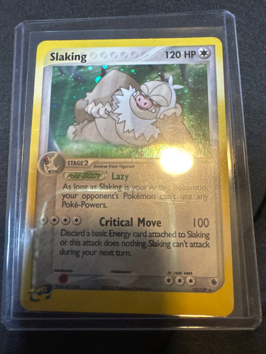Pokémon Slaking 12/109 Ruby And Sapphire Reverse Holo