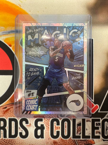 2025-26 Topps NBA Paolo Banchero Comic Court SSP
