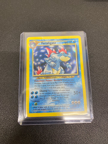 Pokémon Feraligatr 4/111 Neo Genesis Holo DM