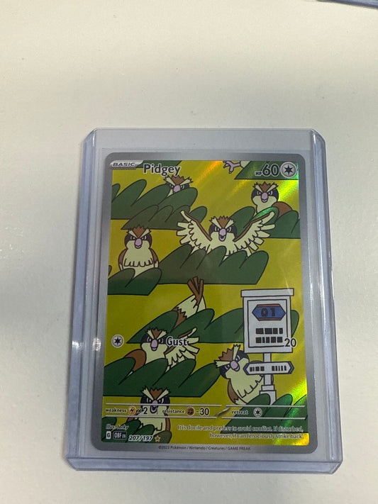 Pokémon Pidgey 207/197 Obsidian Flames