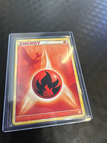Pokemon Fire Energy 116/123 HeartGold SoulSilver MP