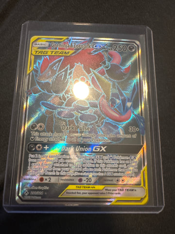 Pokémon Greninja & Zoroark GX 200/214 Unbroken Bonds