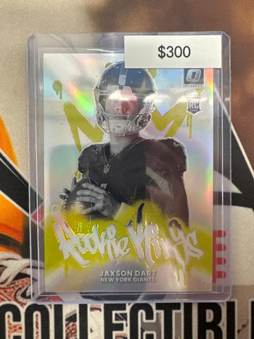2025 Panini Donruss Optic Jaxson Dart Rookie Kings SSP