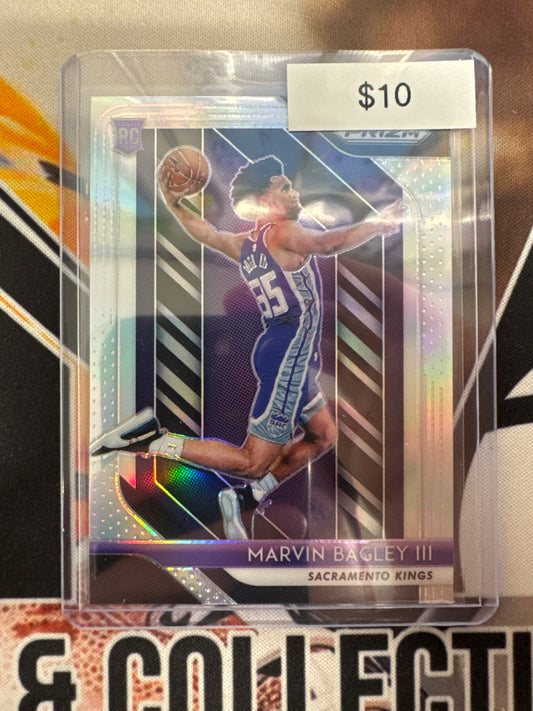 2018-18 Panini Prizm NBA Marvin Bagley III Rookie Silver Prizm