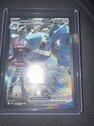 Pokemon Steven’s Metagross ex 289/217 Ascended Heroes