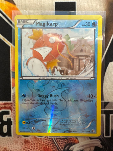 Pokémon Magikarp Reverse Holo 23/124 Dragons Exhalted NM