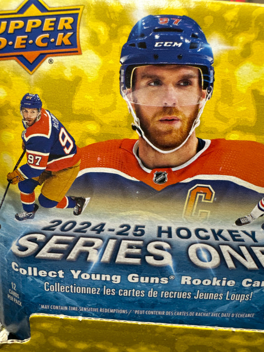 2024-25 Upper Deck Series One NHL gravity pack