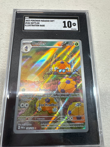 Pokemon Dottler 184/182 SGC 10