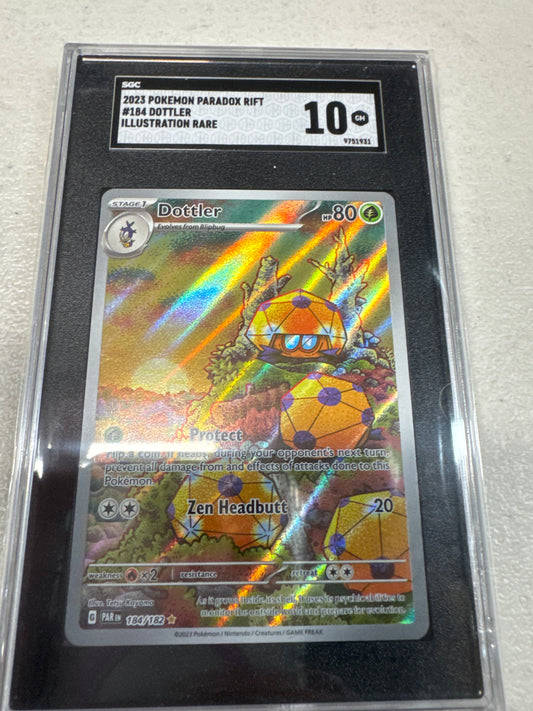 Pokemon Dottler 184/182 SGC 10