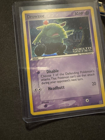 Pokemon Drowzee 67/113 ex Delta Species