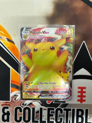 Pokemon Pikachu Vmax Celebrations SWSH062 Promo