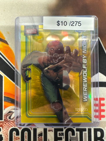 2026 Topps Chrome Marvel Stryfe Yellow Refractor /275