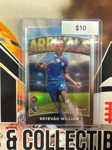 2026 Topps Finest English Premier League Estevao Willian Rookie Arrivals