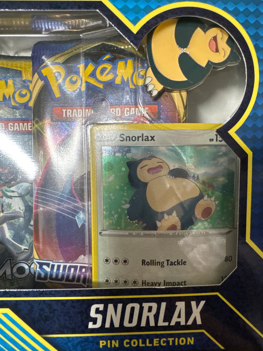 Pokemon Snorlax Pin Collection