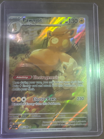 Pokemon Pawmot 209/198 Scarlet & Violet