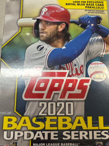 2020 Topps update MLB blaster box