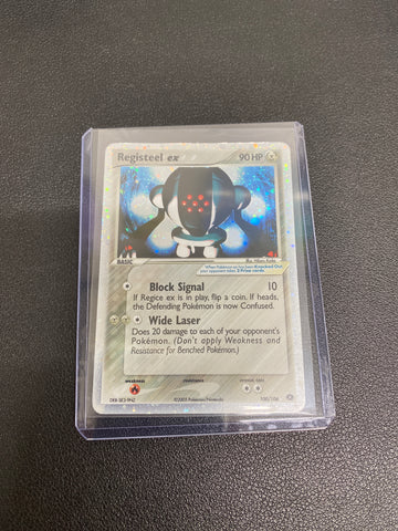 Pokémon Registeel ex Emerald Holo 100/106