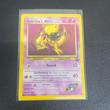 Pokémon Sabrina’s Abra WOTC Promo 19 LP