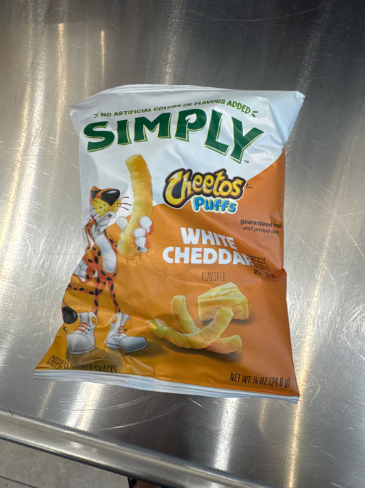 Cafe Simply Cheetos White Cheddar Puffs
