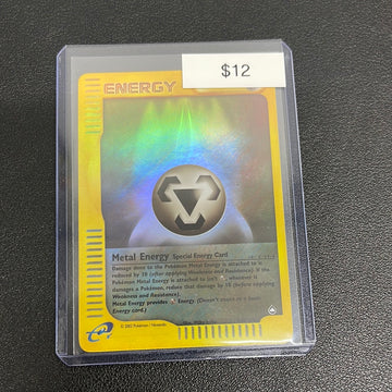 Pokemon Metal Energy Aquapolis Reverse Holo 143/147