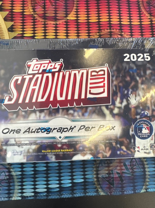 2025 Topps Stadium Club MLB hobby