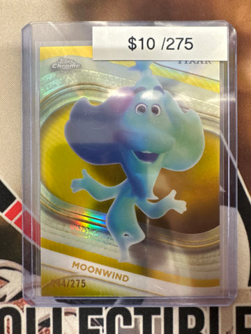 2025 Topps Chrome Disney Moonwind Yellow Refractor /275
